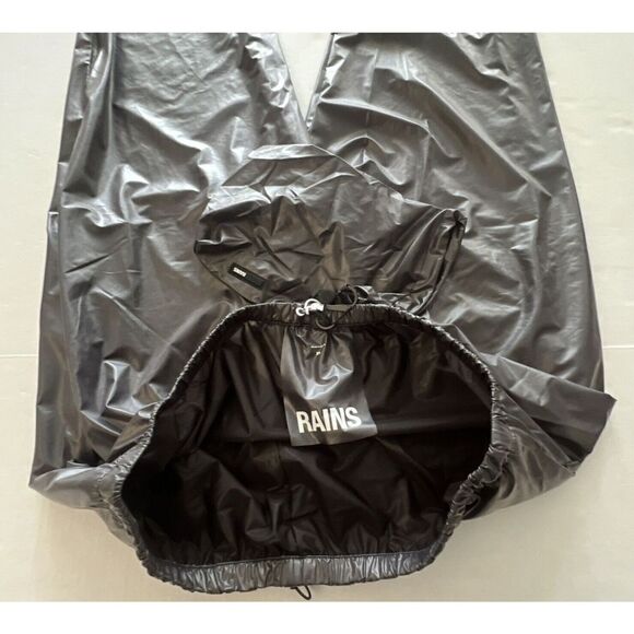 RAINS Men Sz XL Ultralight Waterproof Packable Pants Carrying Case Sold Out - Picture 8 of 16